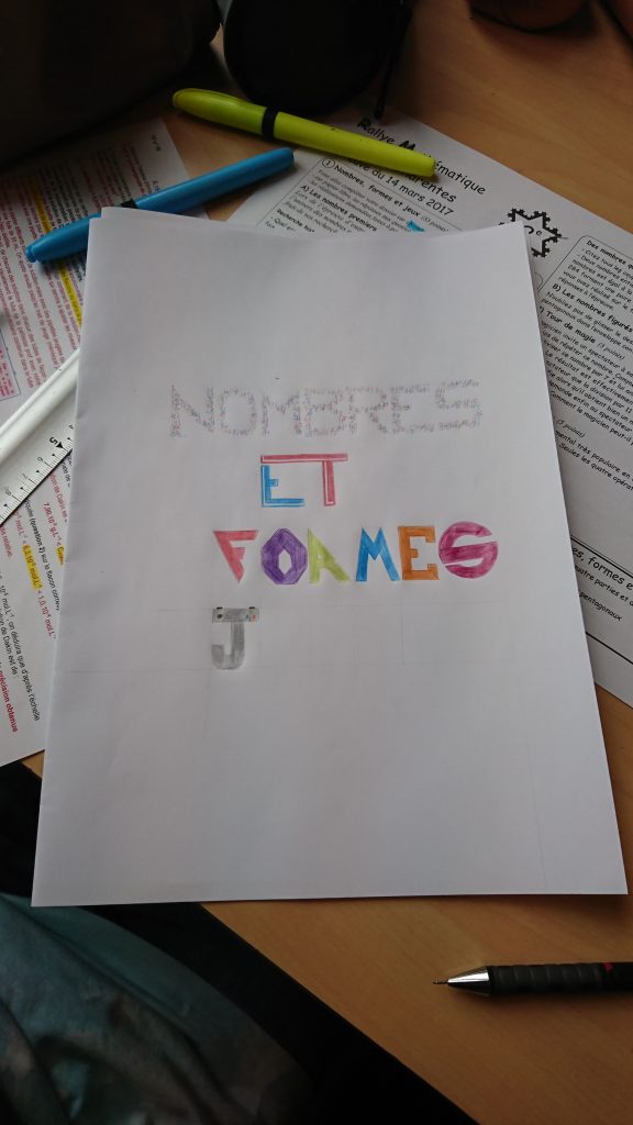 Nombres formes et jeux