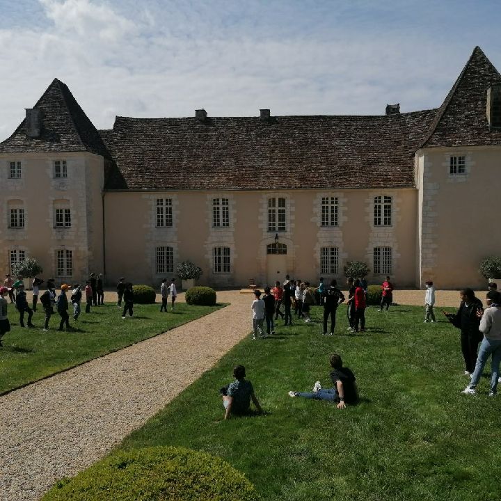 Castle of Connezac in the Dordogne
