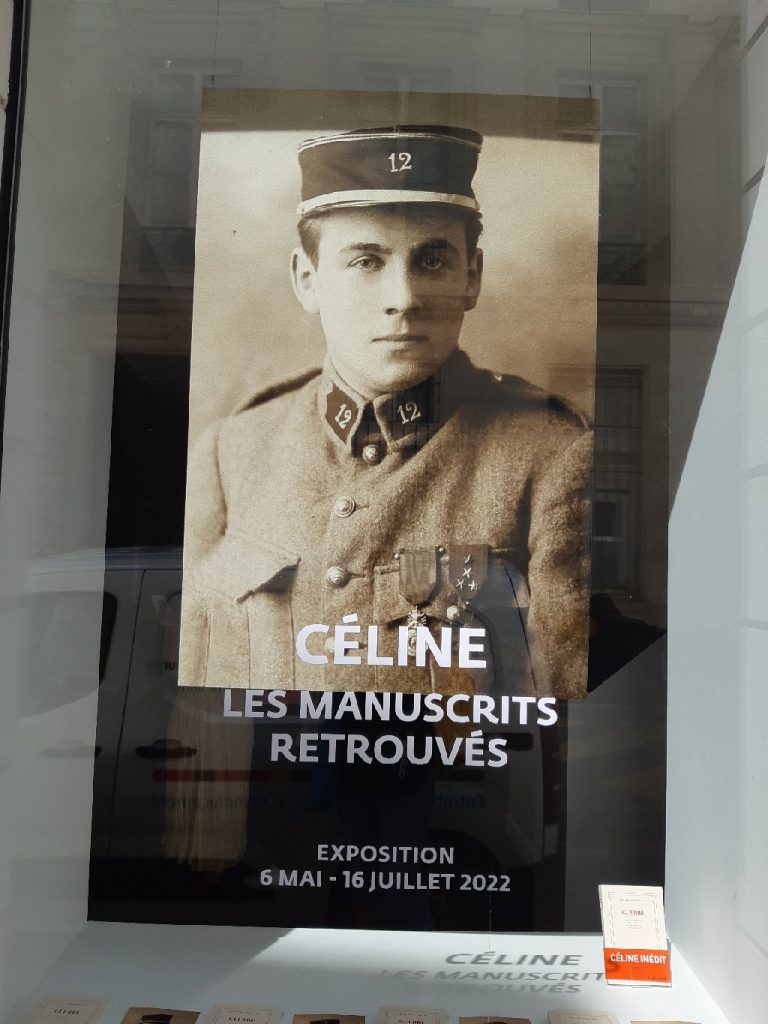 Manuscrits de Céline, Galerie Gallimard