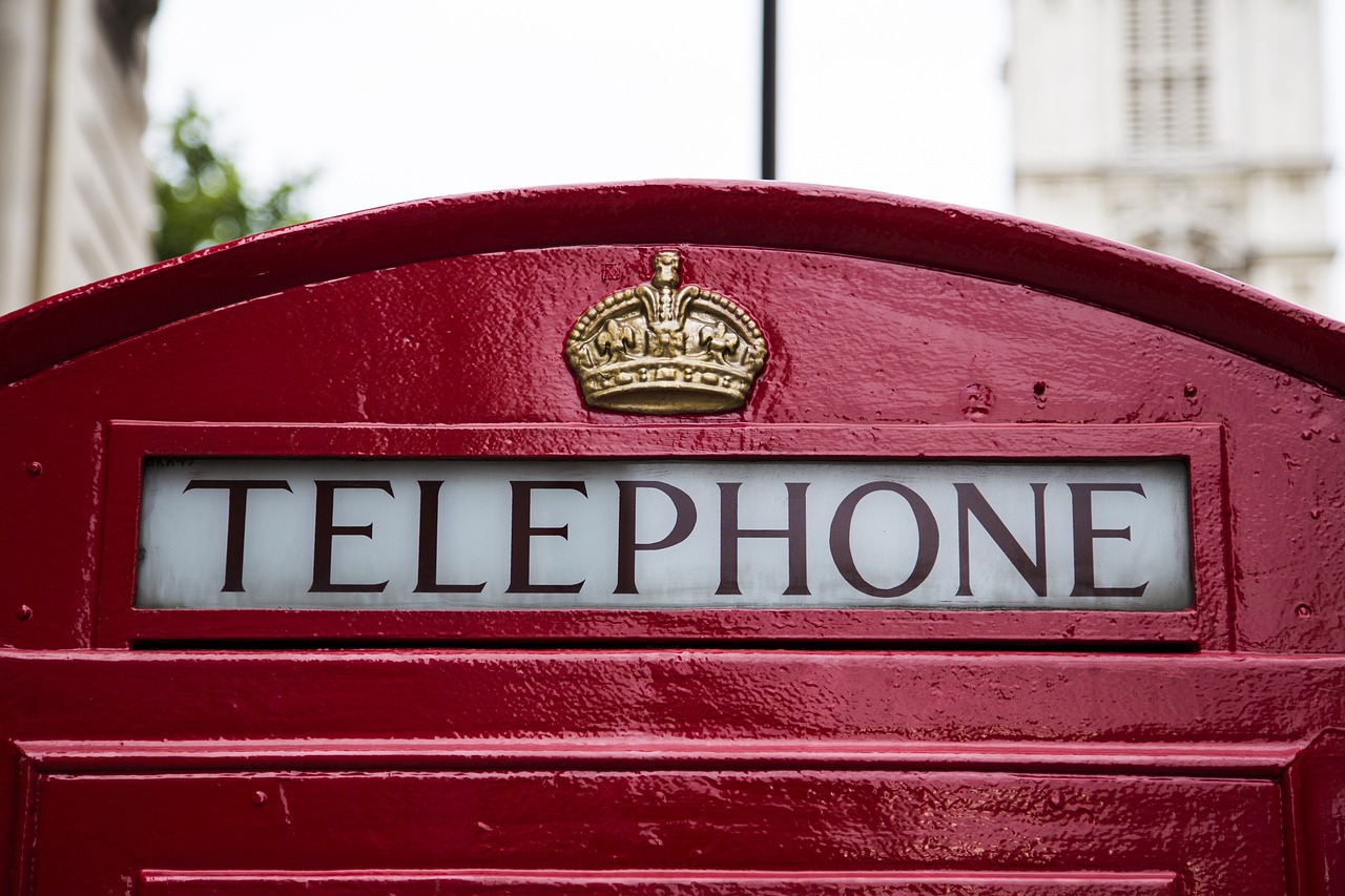 Londres cabine téléphonique rouge