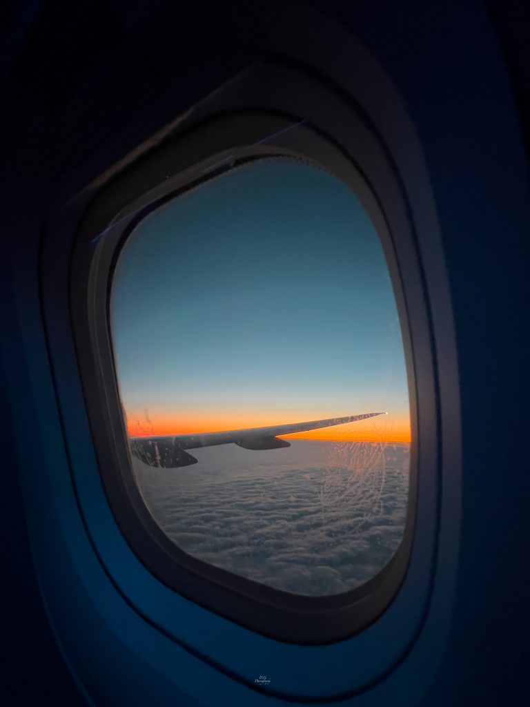 Vol au-dessus des nuages, c'est beau