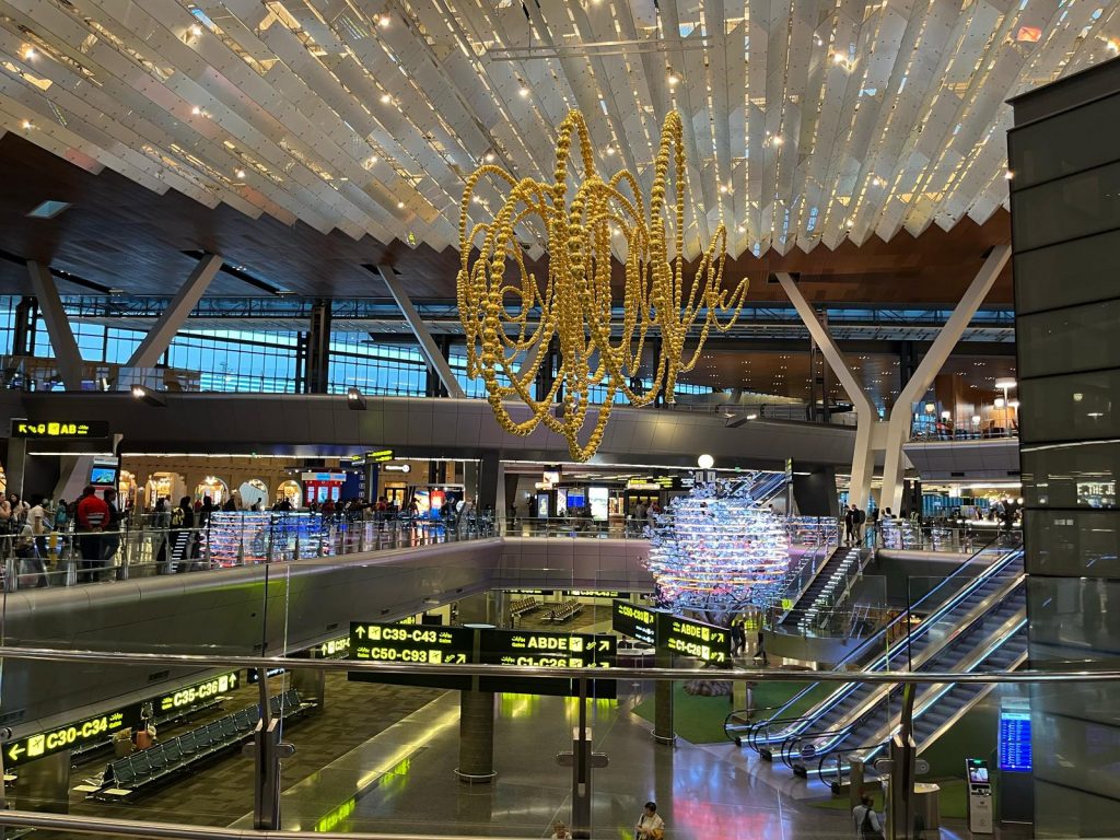 Doha est un grand aéroport