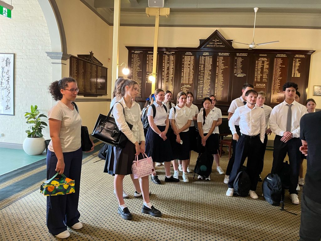 Nous sommes accueillis à la BGGS