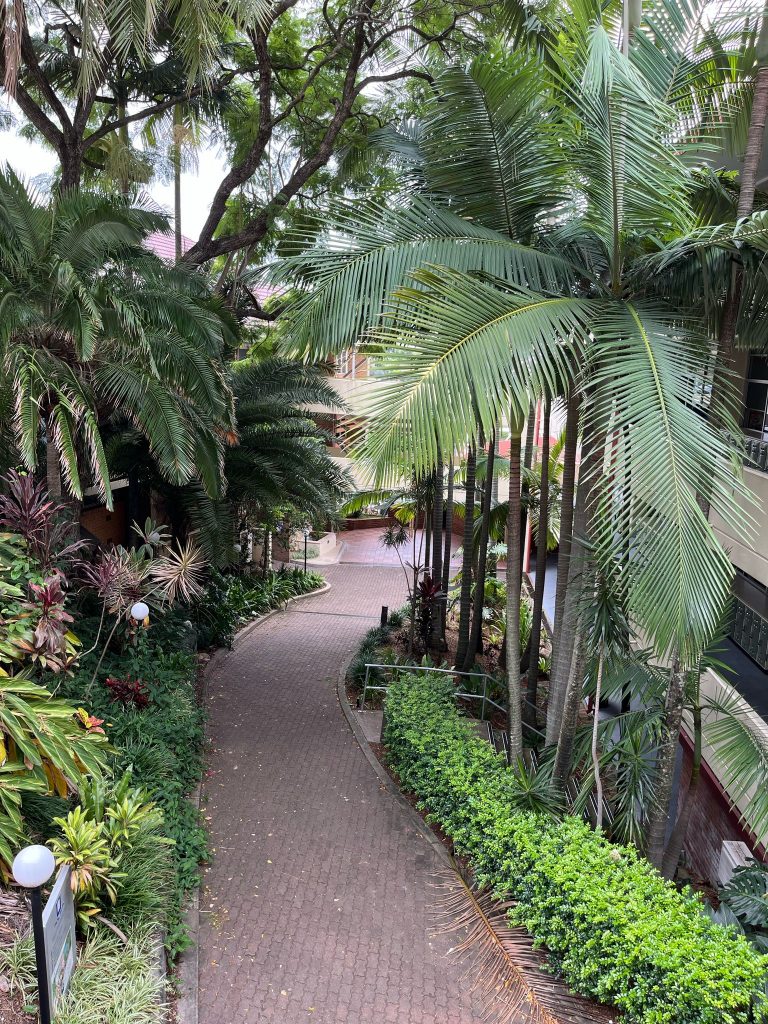 La BGGS est très verdoyante