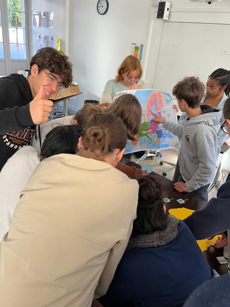Erasmus Days, ateliers avec Tera Maison de l'Europe en Charente