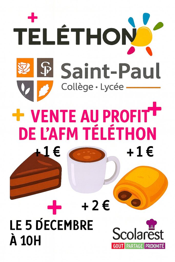Téléthon vente de viennoiseries
