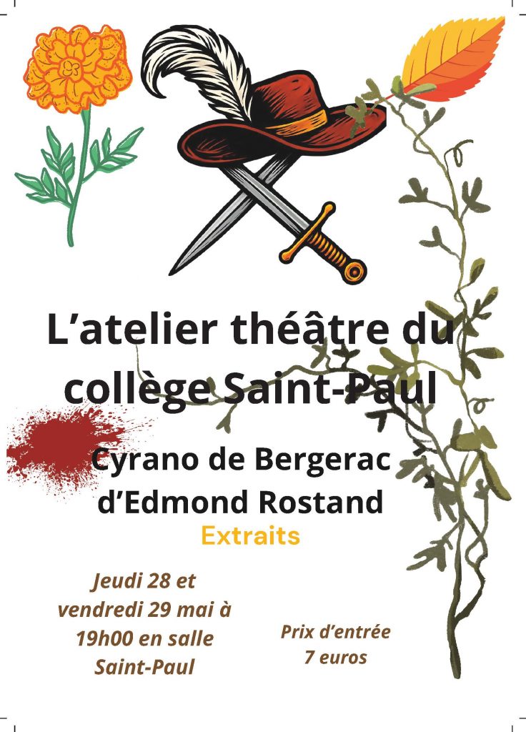 Affiche théâtre collège