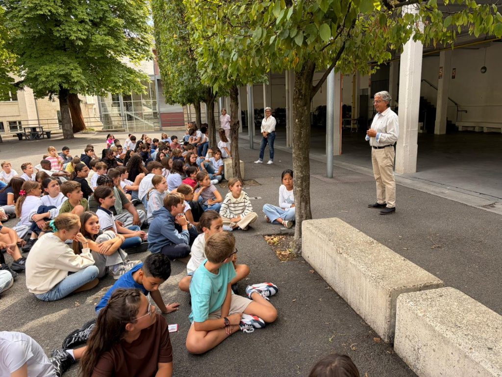 M MARDIKIAN s'adresse à nos élèves